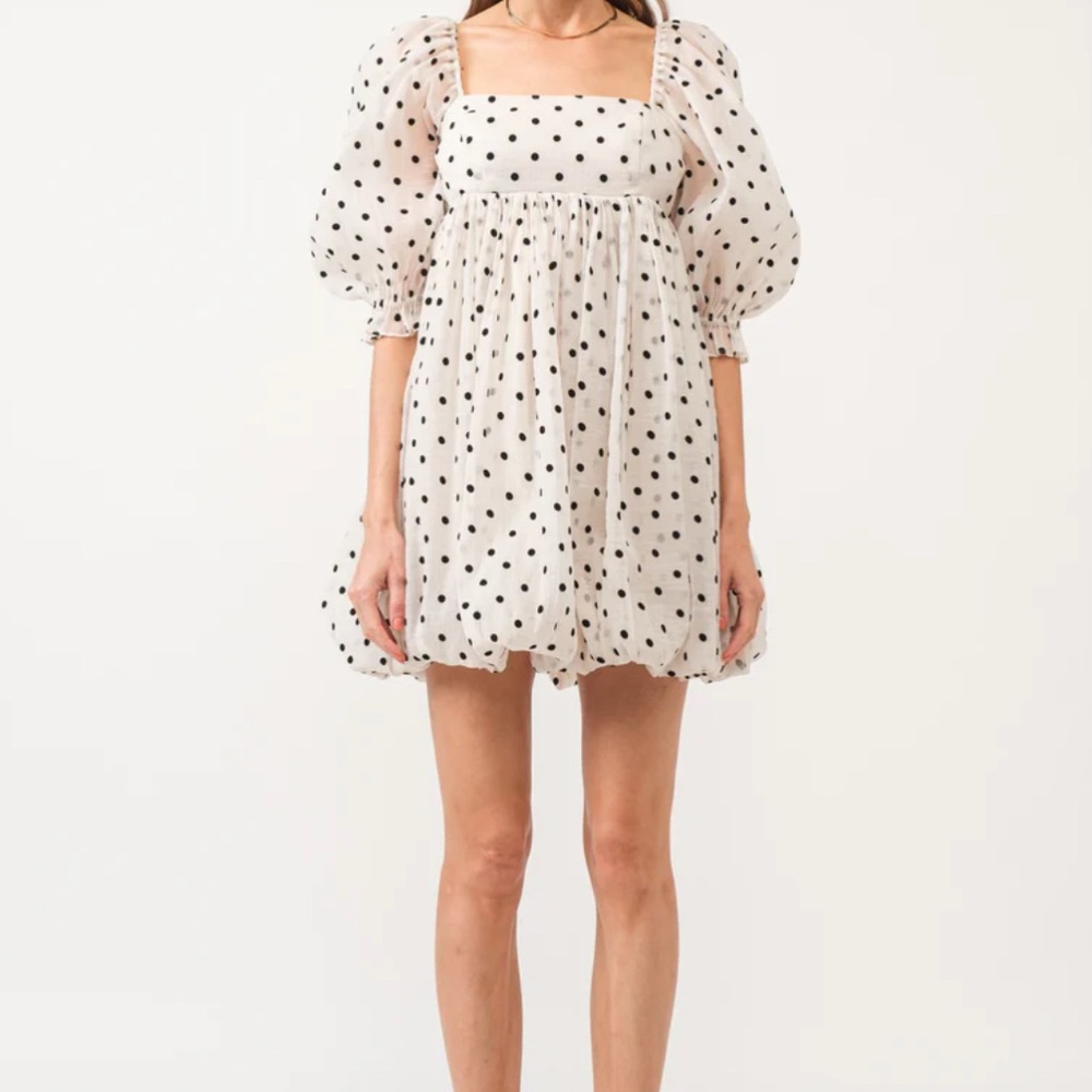 Women’s Polka Dot Bubble Dress Size M